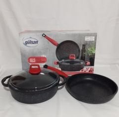 Gülsan Döküm Granit 3 Parça Set