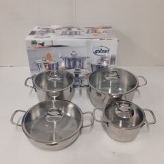Gülsan Deniz Çelik Tencere Takımı