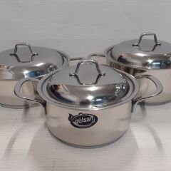 Gülsan Mikro İnox Tencere Seti
