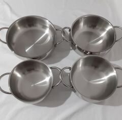 Gülsan İrem 8 Parça Çelik Tencere Seti