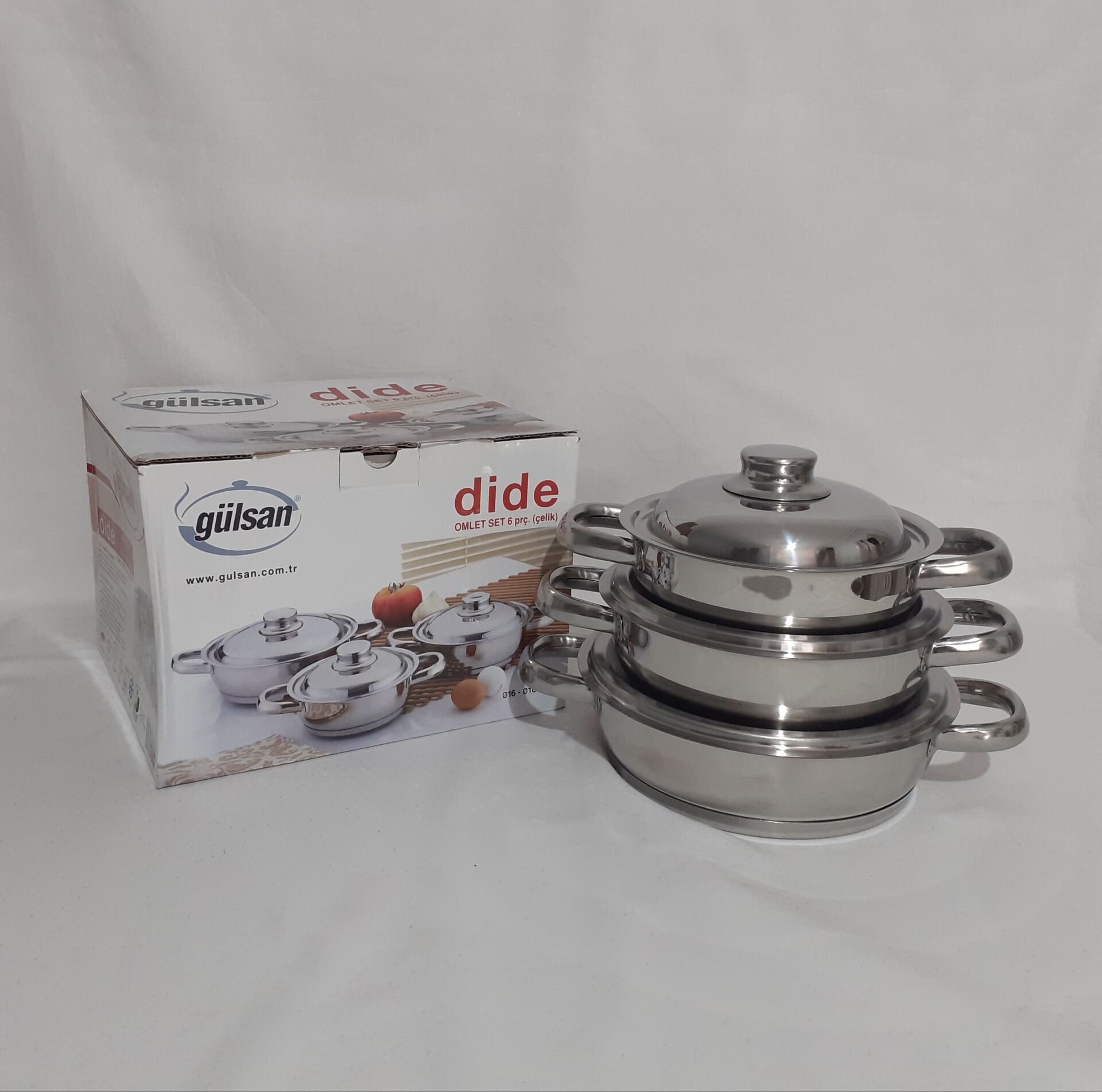 Gülsan Dide Omlet Sahan Set
