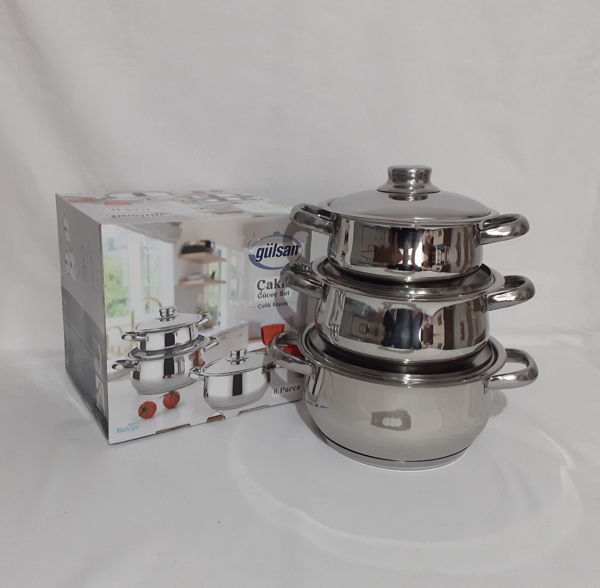 Gülsan Çakır Çelik Tencere Seti