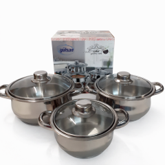 Gülsan Çakır Cam Tencere Seti