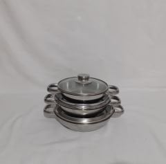 Gülsan Omlet Sahan Set Cam Kapaklı