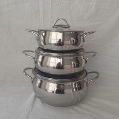 Defolu Orta Boy Tencere Takımı