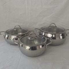 Defolu Orta Boy Tencere Takımı