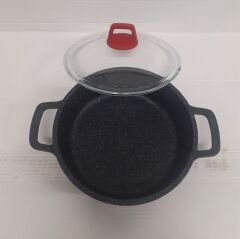 Gülsan Döküm Granit Basık Tencere ( Lütfen boyut seçin)