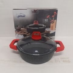 Gülsan Döküm Granit Basık Tencere ( Lütfen boyut seçin)