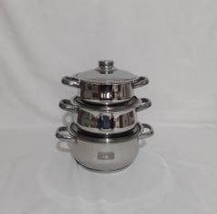 Defolu Küçük Boy Tencere Seti