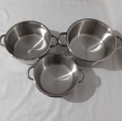 Defolu Orta Boy Tencere Takımı