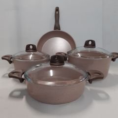 Gülsan Safran 7 Parça Granit Set