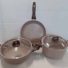 Defolu Granit Tencere Takımı