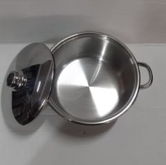 Defolu çelik tencere.. ( Lütfen boyut seçin)