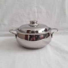 Defolu çelik güveç tencere ( Lütfen boyut seçin)