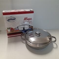 Gülsan Mega Basık Tencere ( Lütfen boyut seçin)