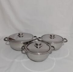 Gülsan Mercan Çelik Tencere Seti