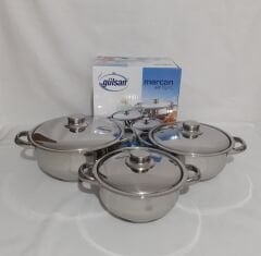 Gülsan Mercan Çelik Tencere Seti