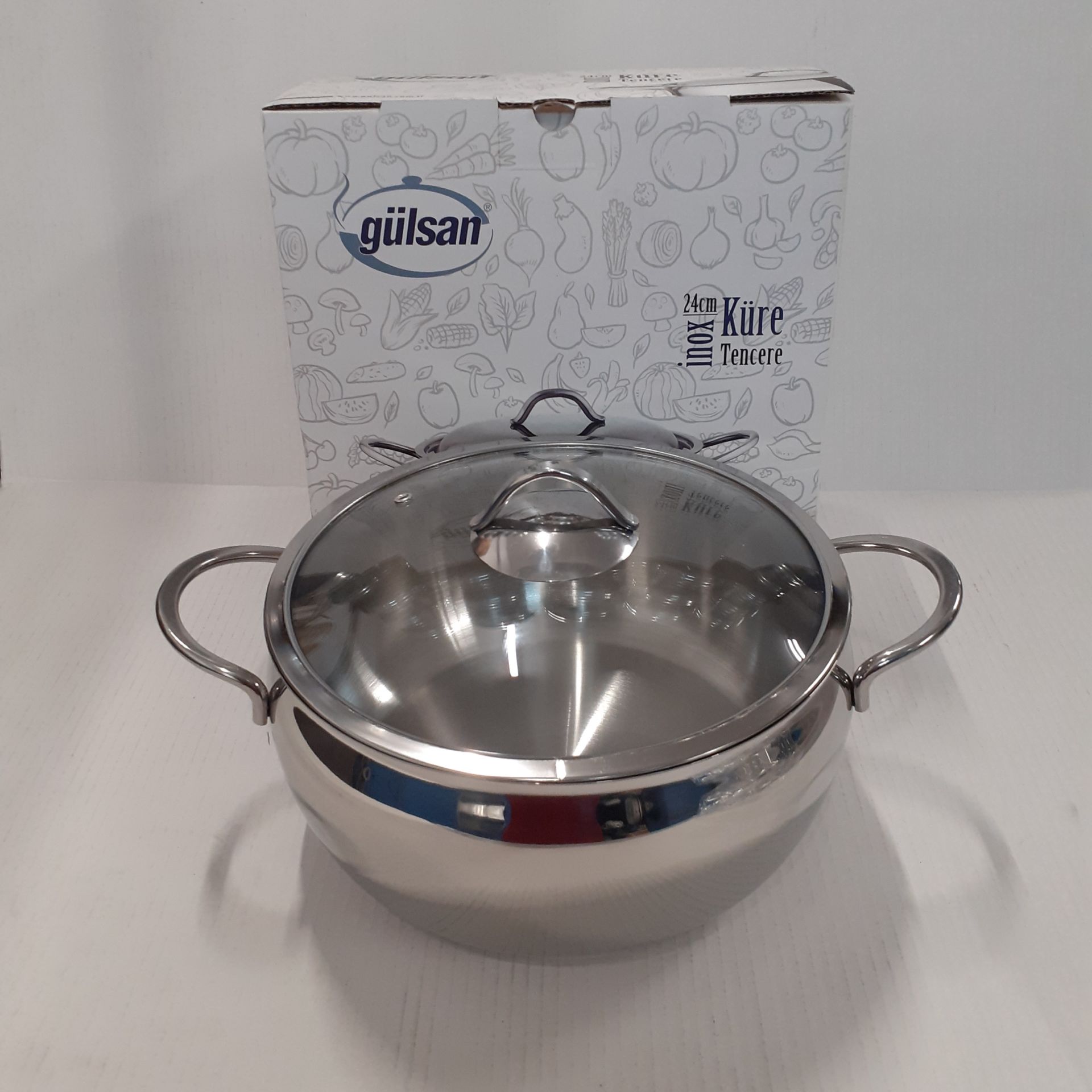 Gülsan Küre İnox Derin Tencere ( Boyut seçiniz)