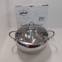 Gülsan Küre İnox Derin Tencere ( Boyut seçiniz)