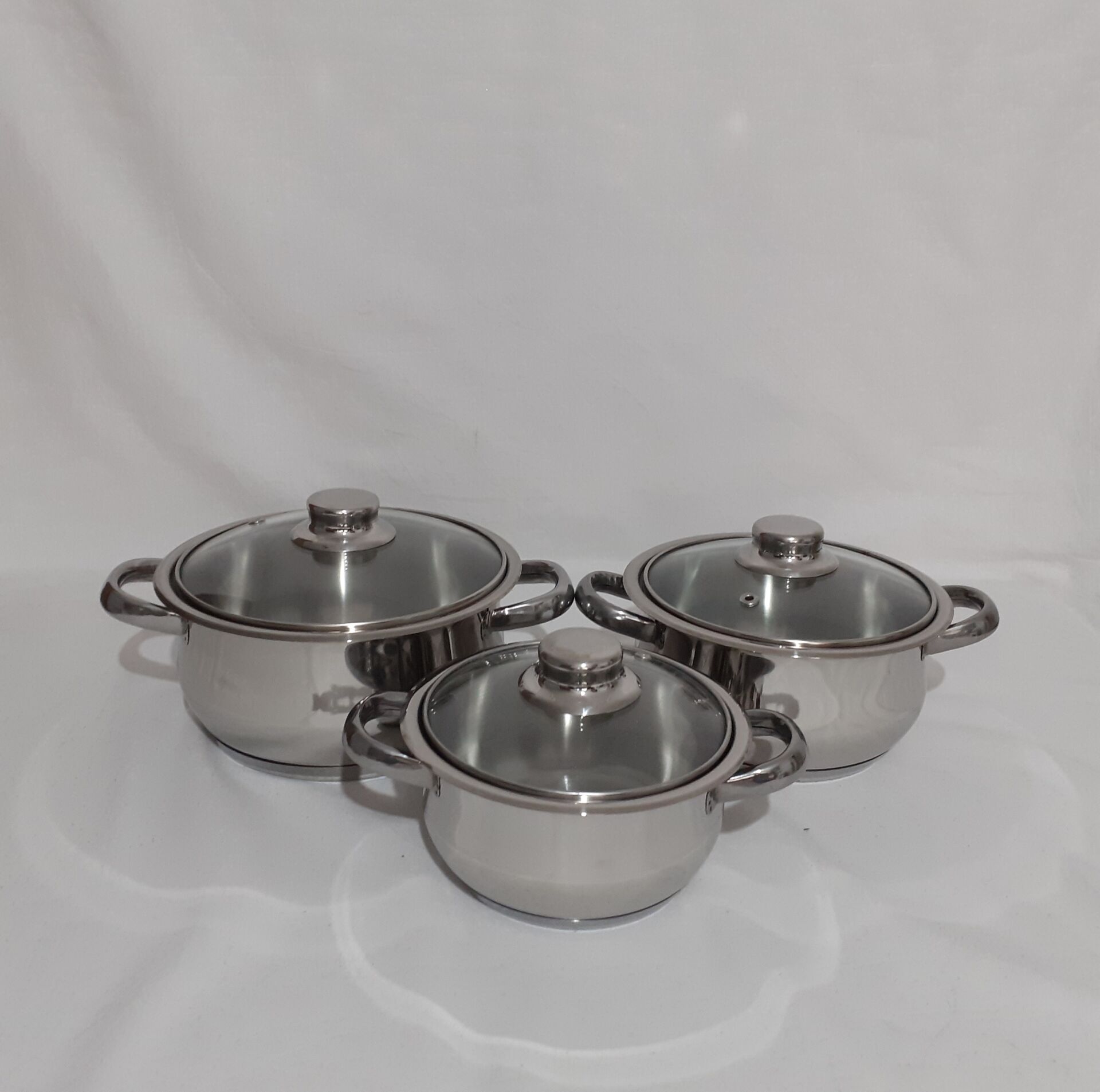 Defolu Gülsan Çelik Tencere Seti