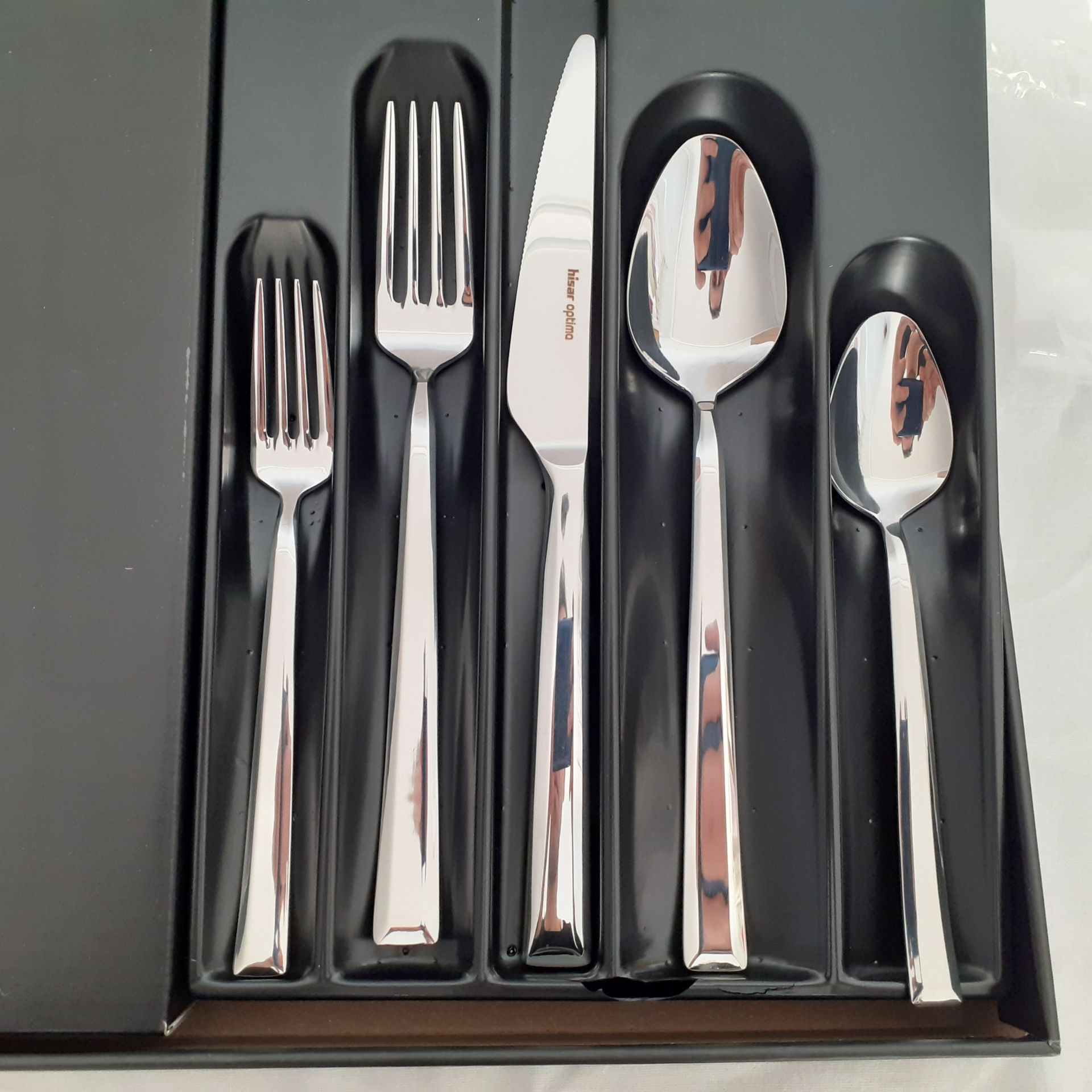 Hisar Optima 30 Parça çatal kaşık bıçak takımı