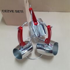 Gülsan çelik cezve bakalit saplı