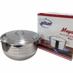 Gülsan Mega Derin Tencere Büyük Boy (Boy seçiniz)