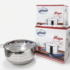 Gülsan Mega Derin Tencere Büyük Boy (Boy seçiniz)