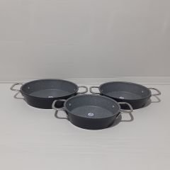 Defolu Terra 3'lü Granit Sahan Set ( Kapaksız)