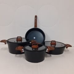 Bernardo Bellini 7 Parça Granit Tencere Seti