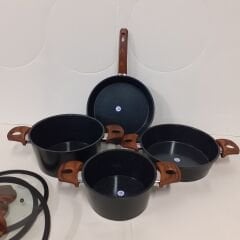 Bernardo Bellini 7 Parça Granit Tencere Seti