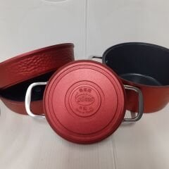 Gülsan Ay 7 Parça Döküm Granit Tencere Seti