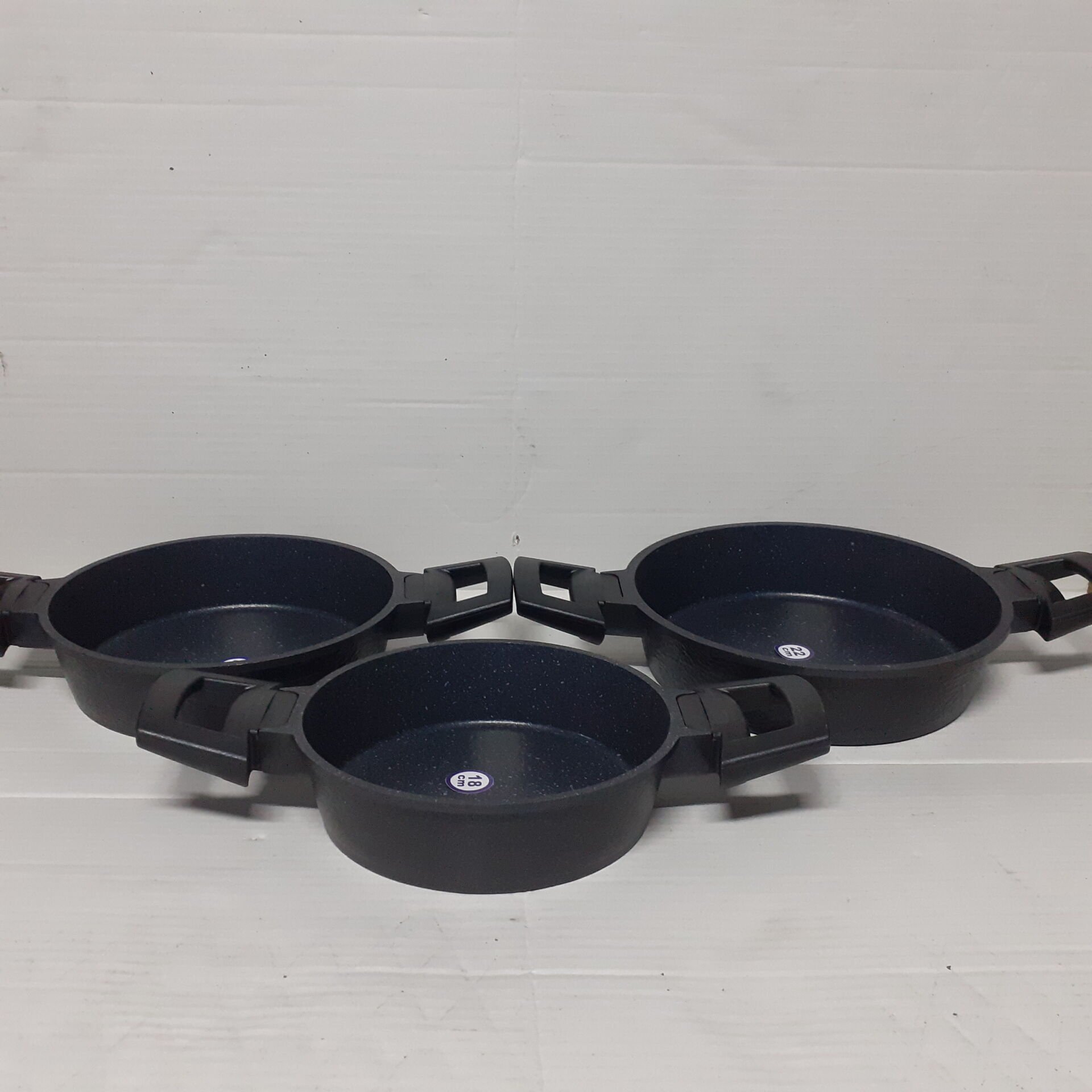 Gülsan Terra Döküm Granit 3'lü sahan Set