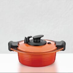 Gülsan Vakumlu Buharlı Basık Tencere 24 cm